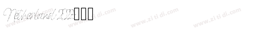Netherland 2022字体转换